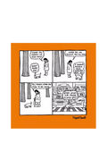 Woodmansterne blank greeting card with dog poo humour (British brand)