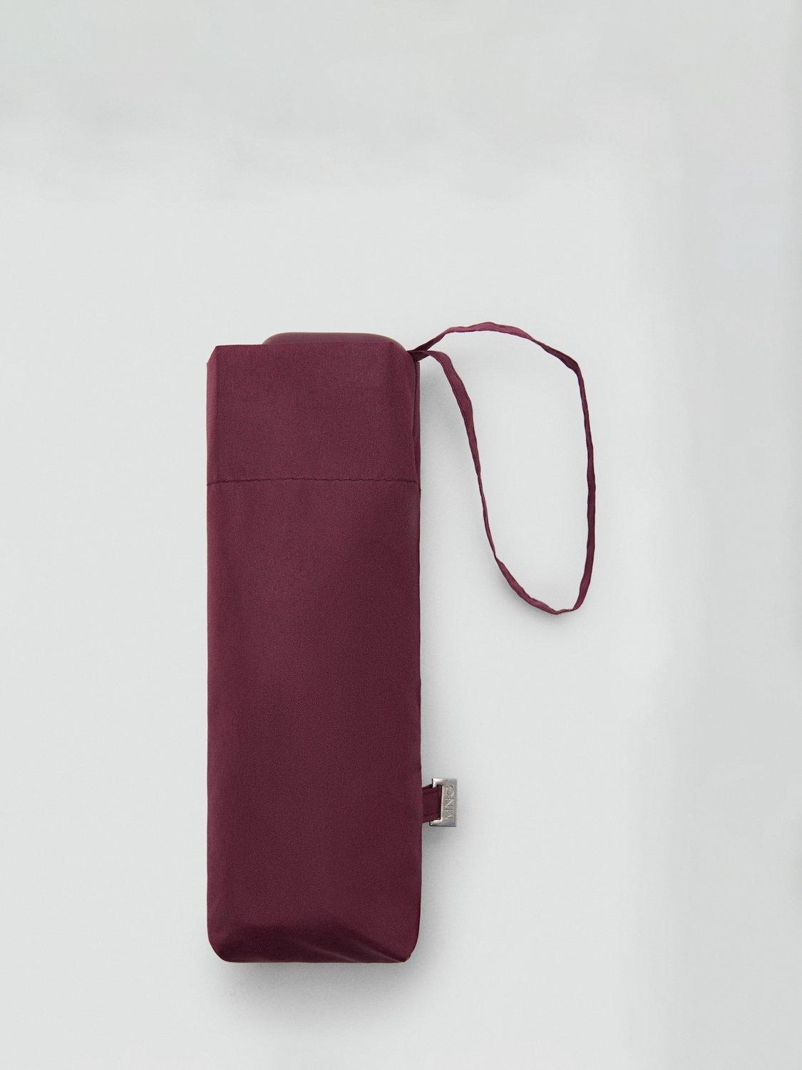 Mango mini umbrella dark red, imported from the UK