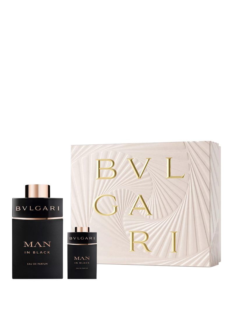 BVLGARI Man in Black gift set 100ml 15ml, imported from the UK