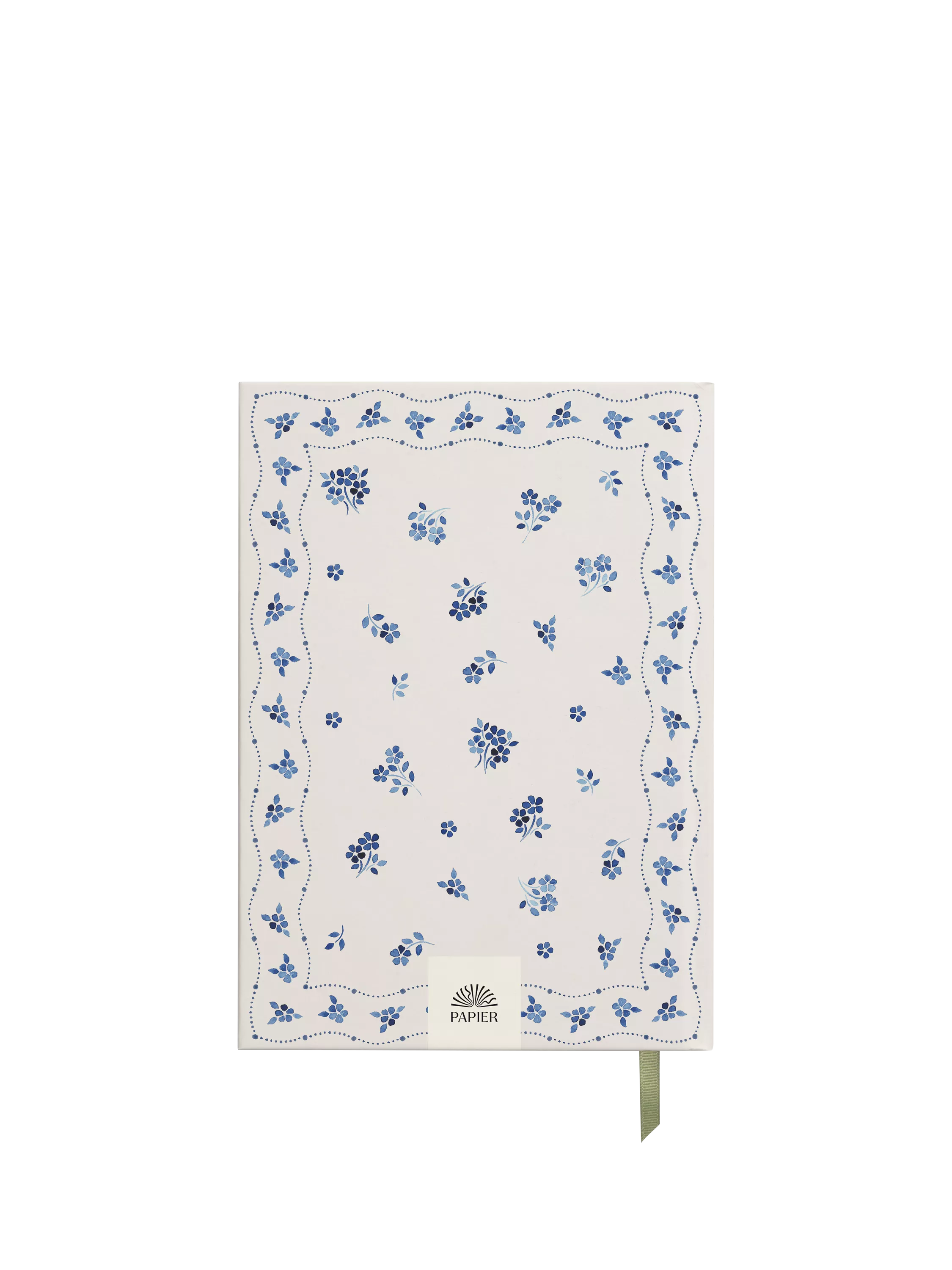 Papier ceramic blue recipe journal A5, imported from the UK