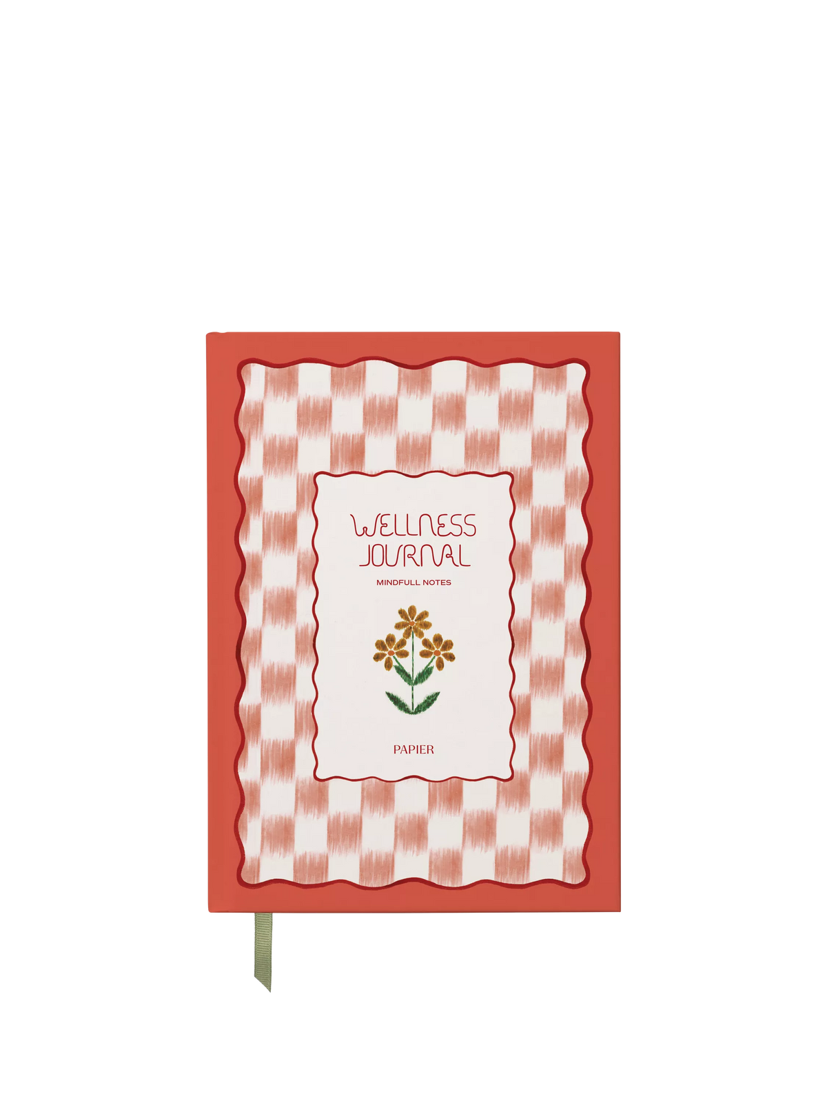 Papier Floral Ikat wellness journal A5 (British brand)