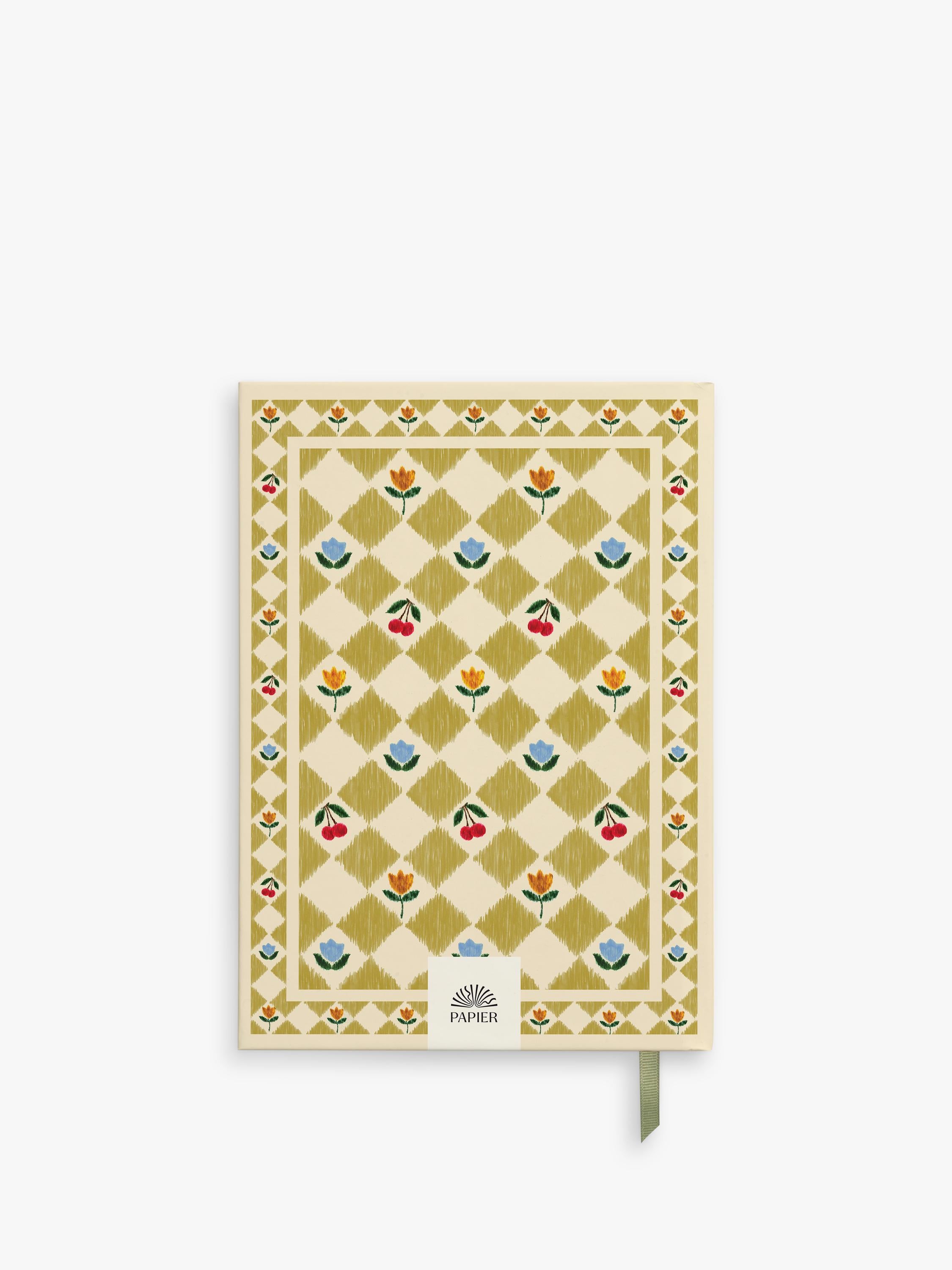 Papier Folk gratitude journal green A5 - British product
