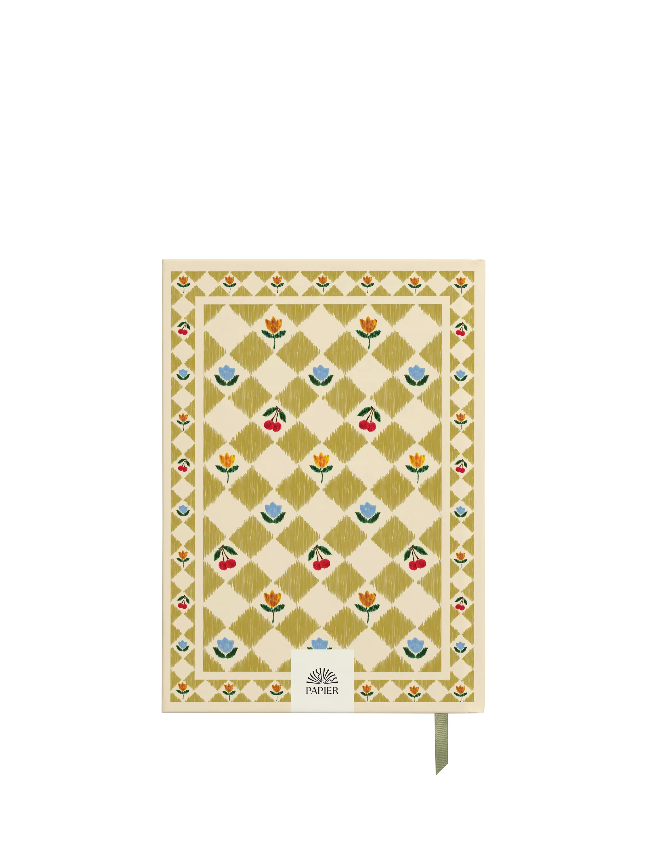 Papier Folk gratitude journal green A5 - British product