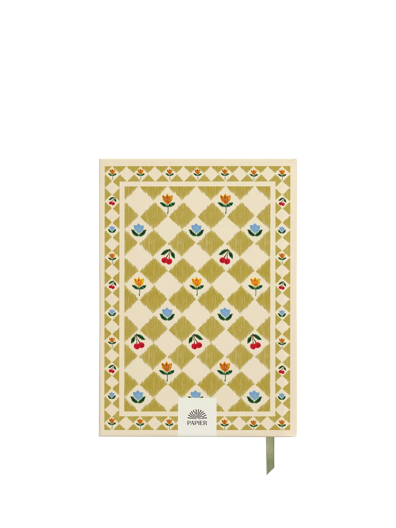 Papier Folk gratitude journal green A5 - British product