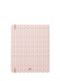 Papier Ikat Stripe planner in pink (British brand)
