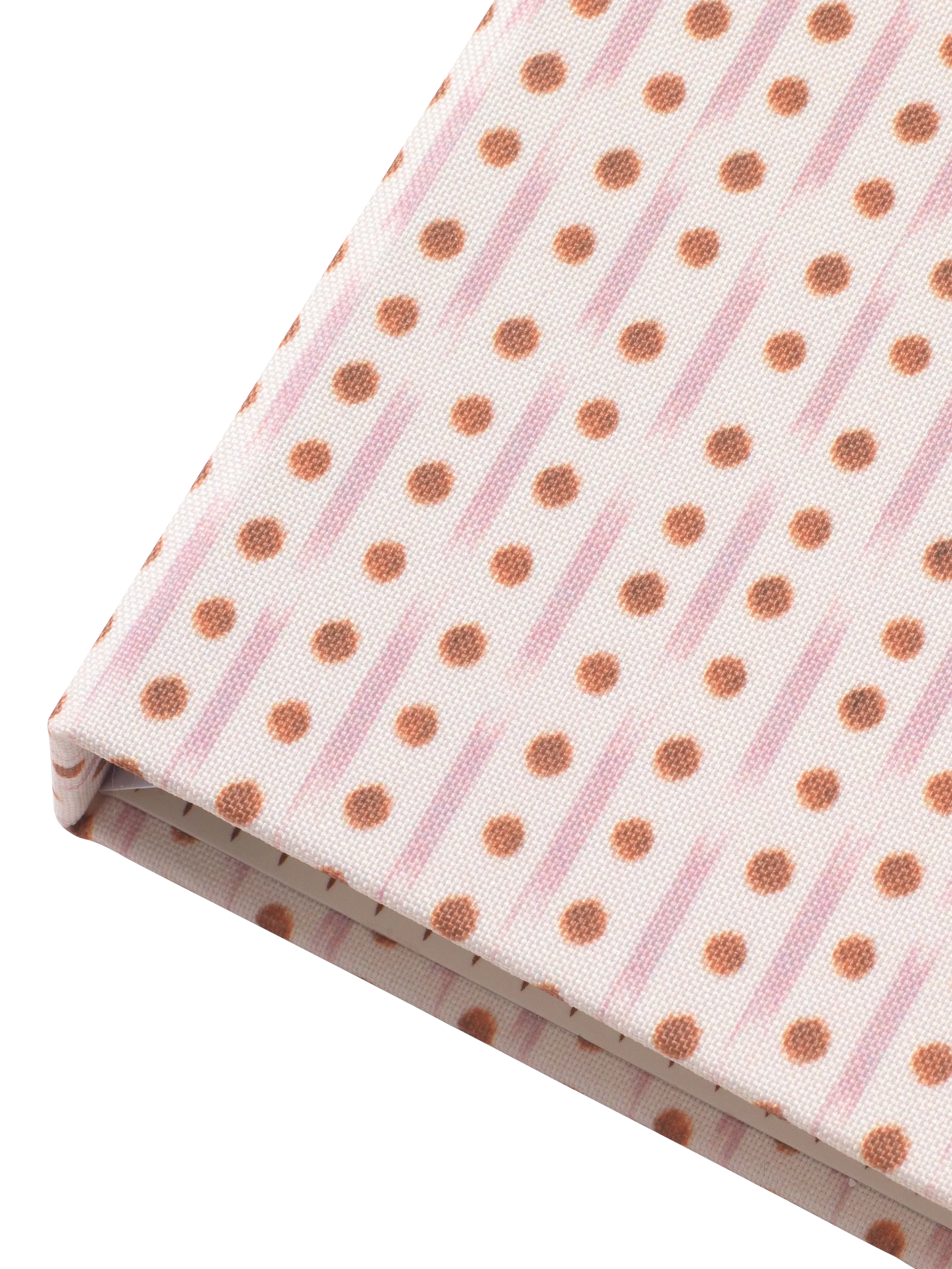 Papier Ikat Stripe planner in pink (British brand)
