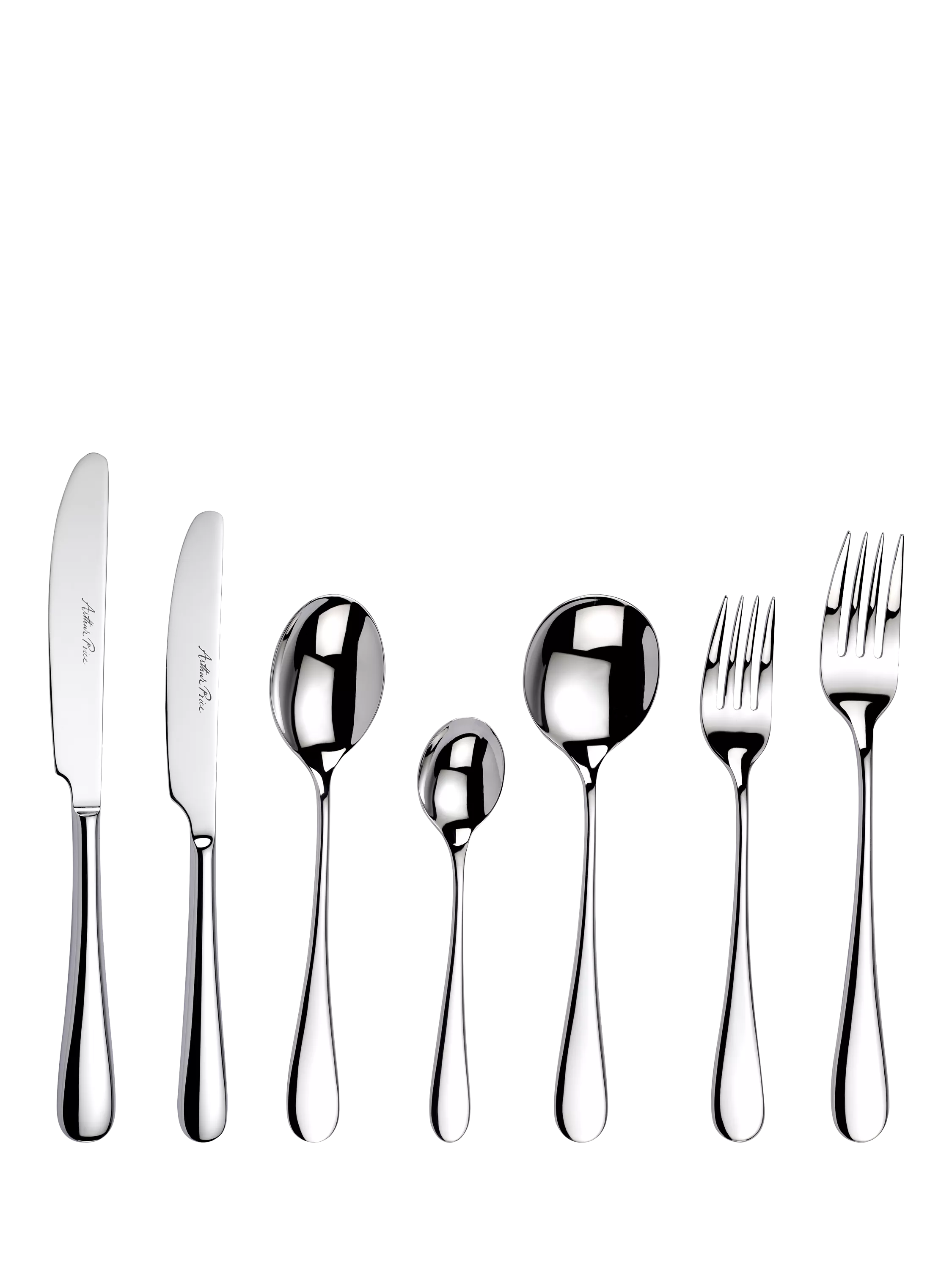 Arthur Price Camelot cutlery set 42 piece 6 place settings - British product