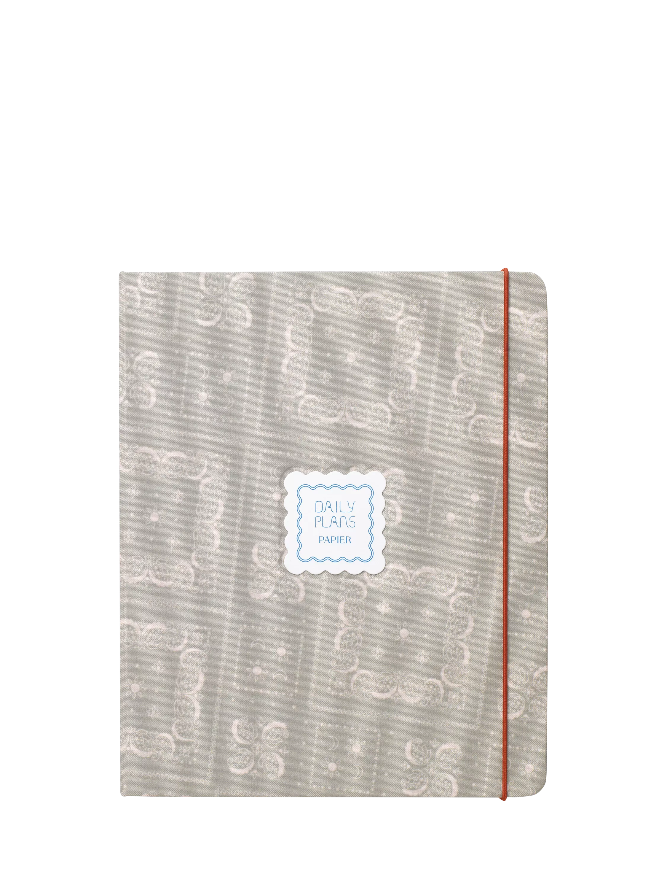 Papier Bandana spiral planner green, UK version