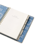 Papier Bandana spiral planner green, UK version