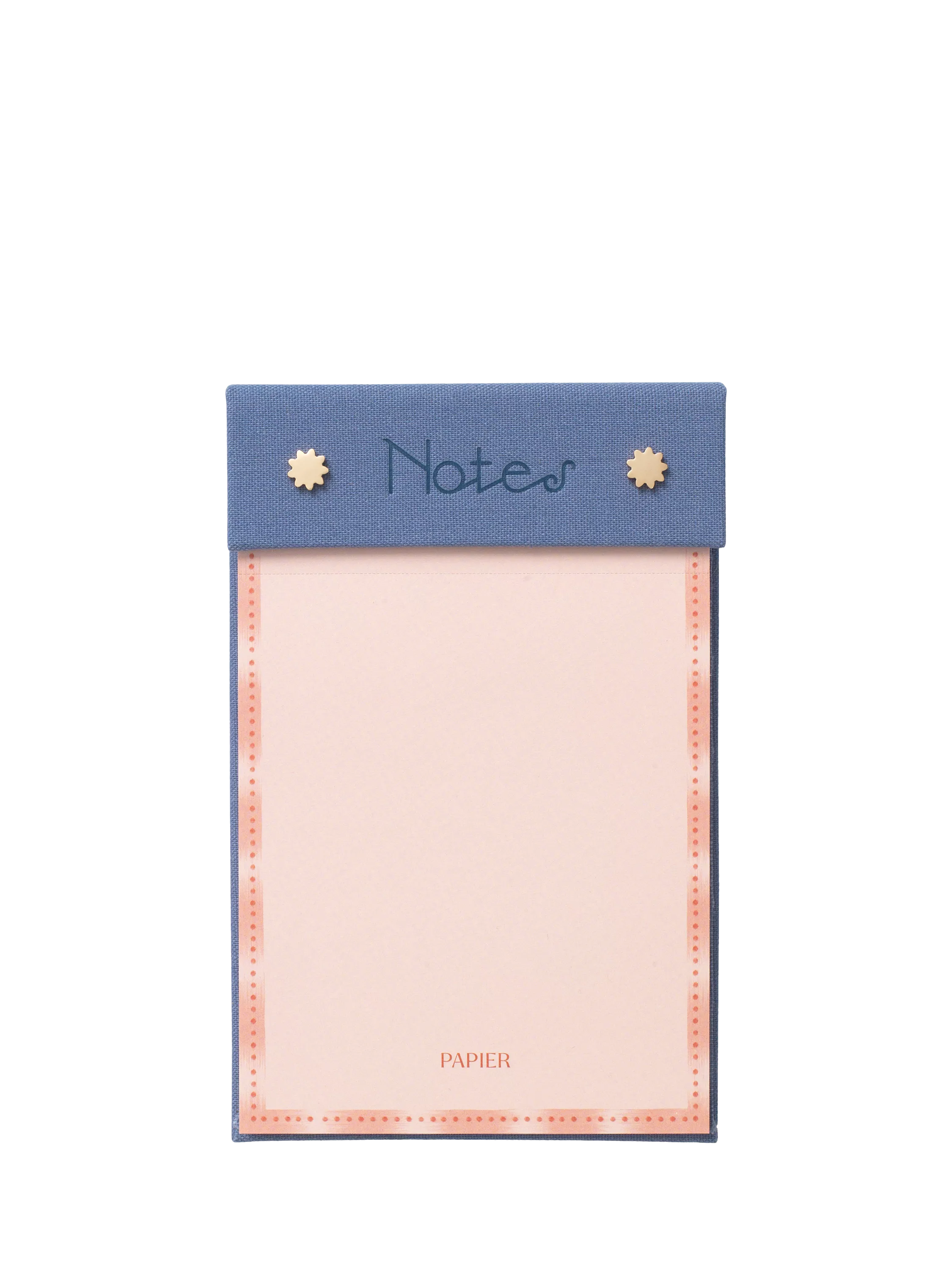 Papier Solar Power notepad denim lined - British brand