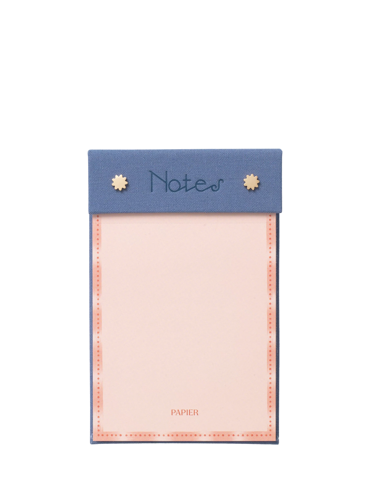 Papier Solar Power notepad denim lined - British brand