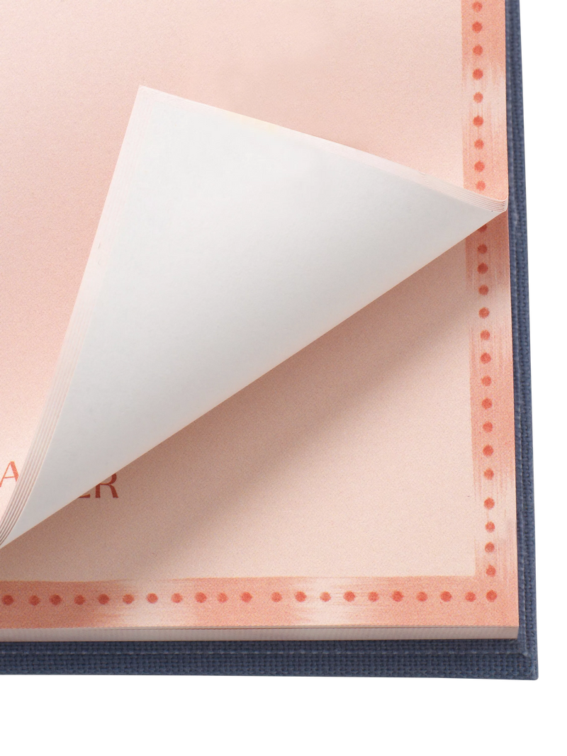 Papier Solar Power notepad denim lined - British brand