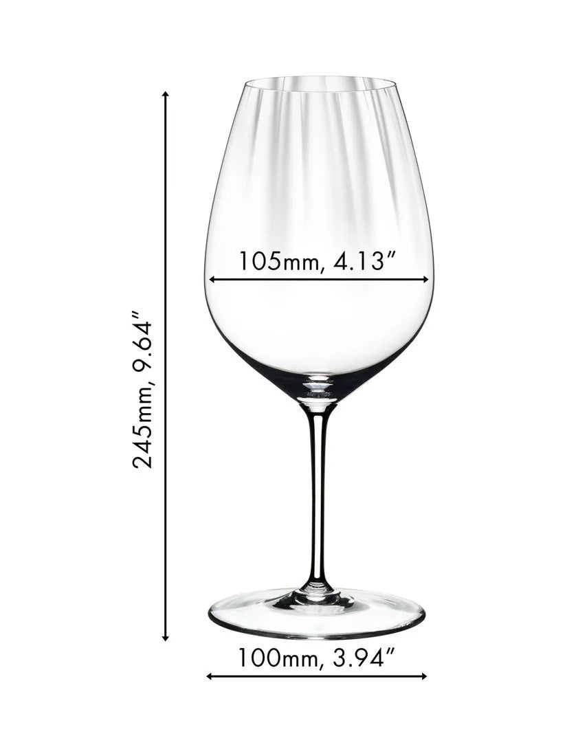 RIEDEL Performance cabernet merlot wine glasses set of 2, UK version