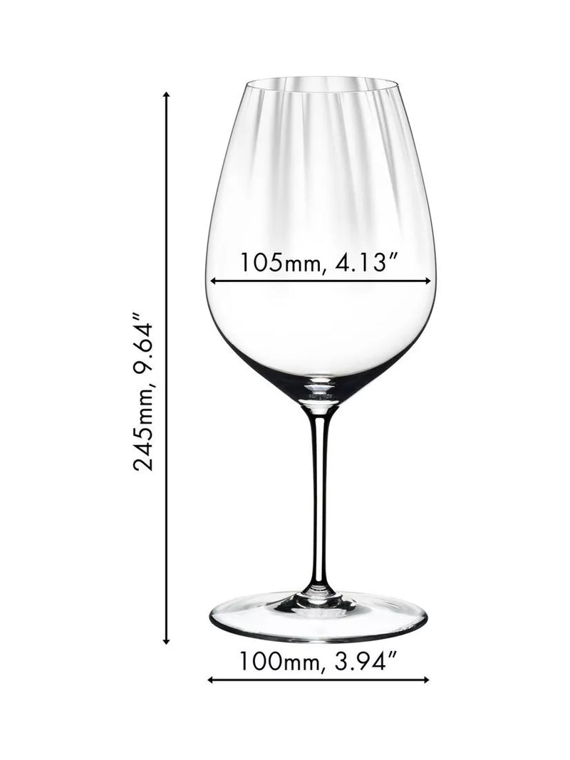 RIEDEL Performance cabernet merlot wine glasses set of 2, UK version