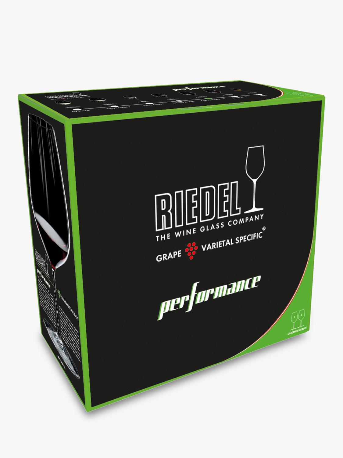 RIEDEL Performance cabernet merlot wine glasses set of 2, UK version