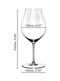 RIEDEL Performance Pinot Noir crystal glass 830ml (British brand)