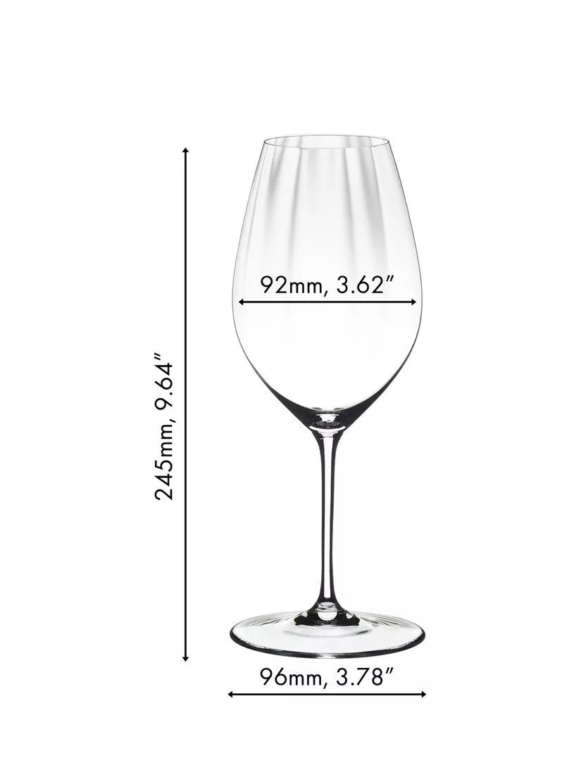 RIEDEL crystal glass Riesling wine glass 623ml set of 2, imported from the UK