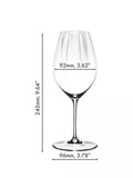 RIEDEL crystal glass Riesling wine glass 623ml set of 2, imported from the UK
