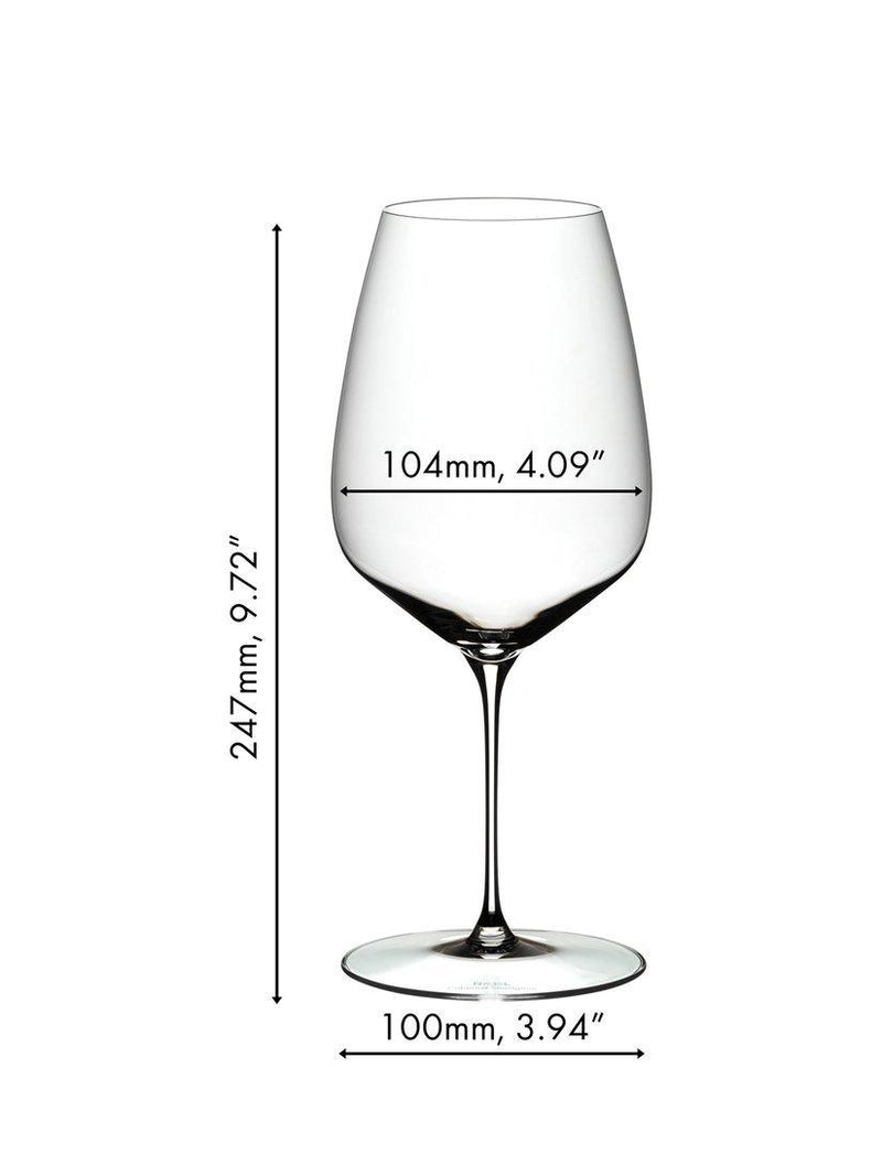 RIEDEL Veloce crystal wine glass 829ml set of 2 - British product