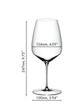 RIEDEL Veloce crystal wine glass 829ml set of 2 - British product