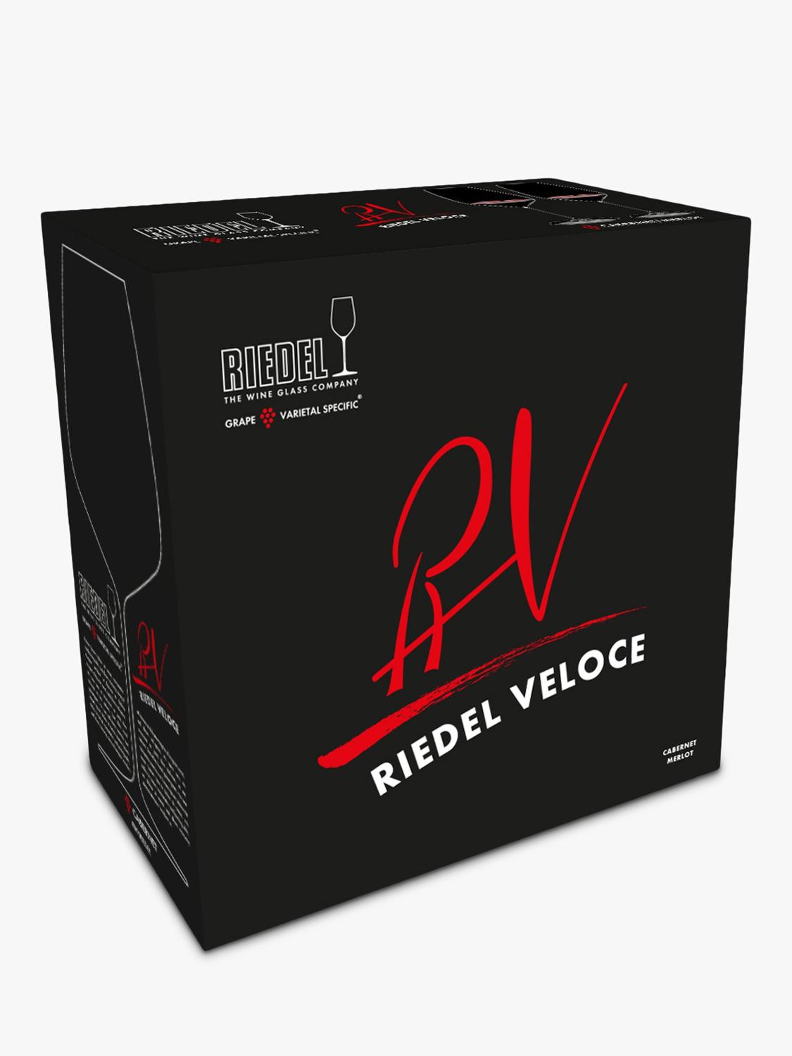 RIEDEL Veloce crystal wine glass 829ml set of 2 - British product