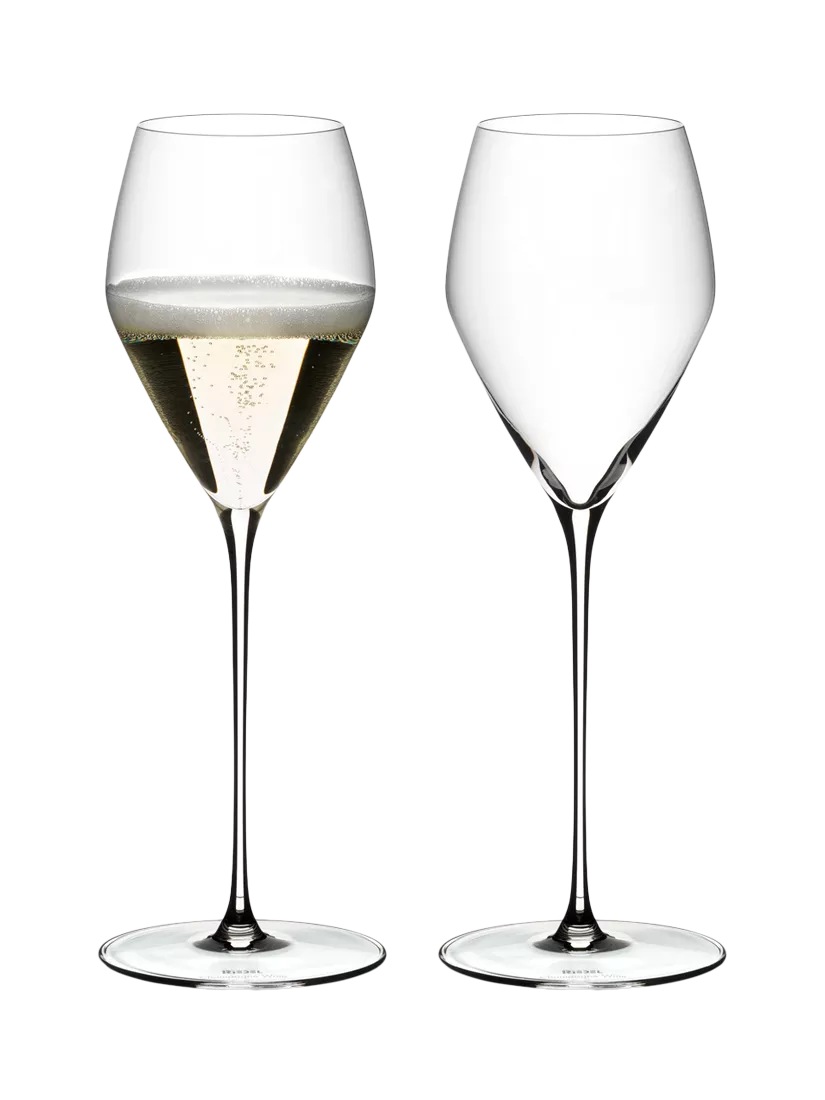 RIEDEL Veloce crystal champagne glasses clear 327ml set, UK version