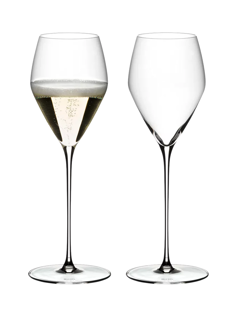RIEDEL Veloce crystal champagne glasses clear 327ml set, UK version
