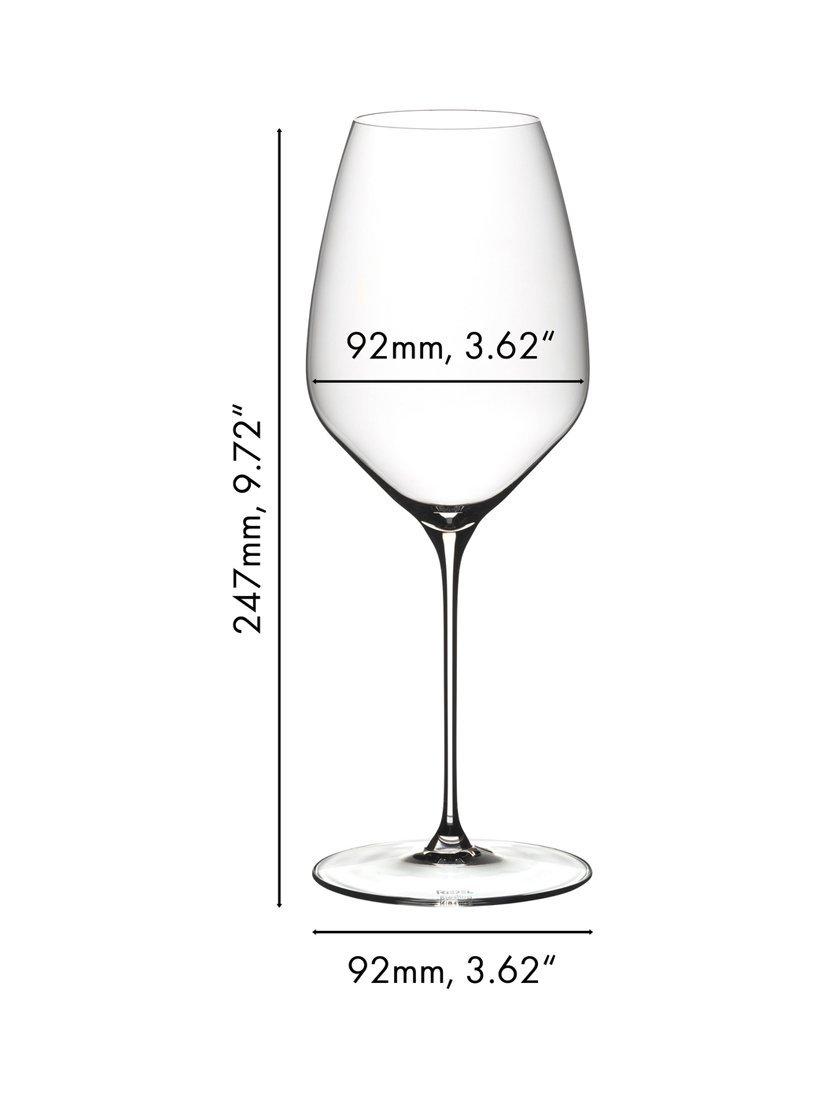 RIEDEL Veloce Riesling wine glass set of 2 570ml - British product