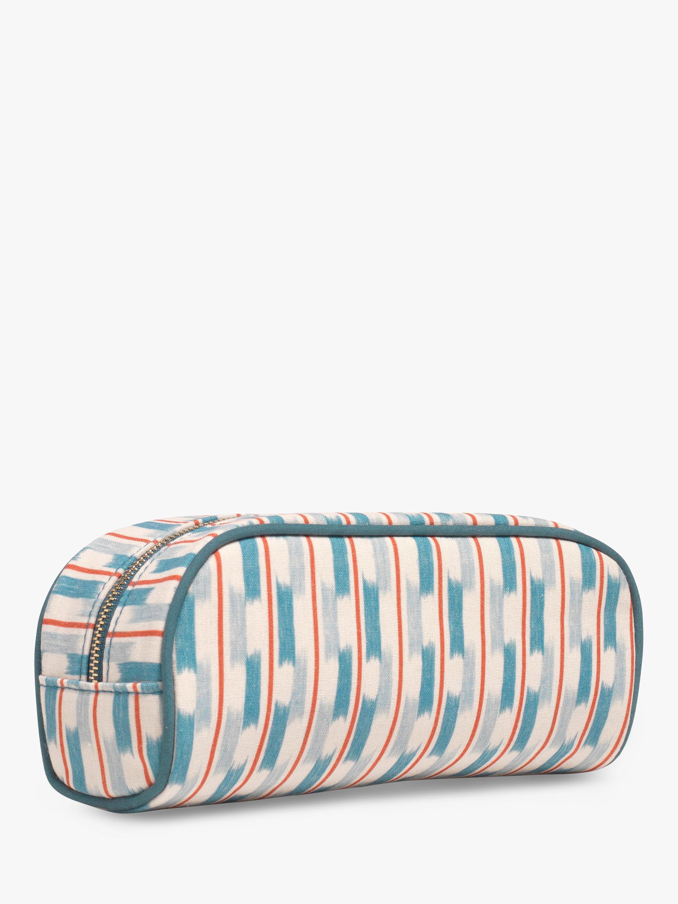 Papier cross stitch pencil case blue (British brand)