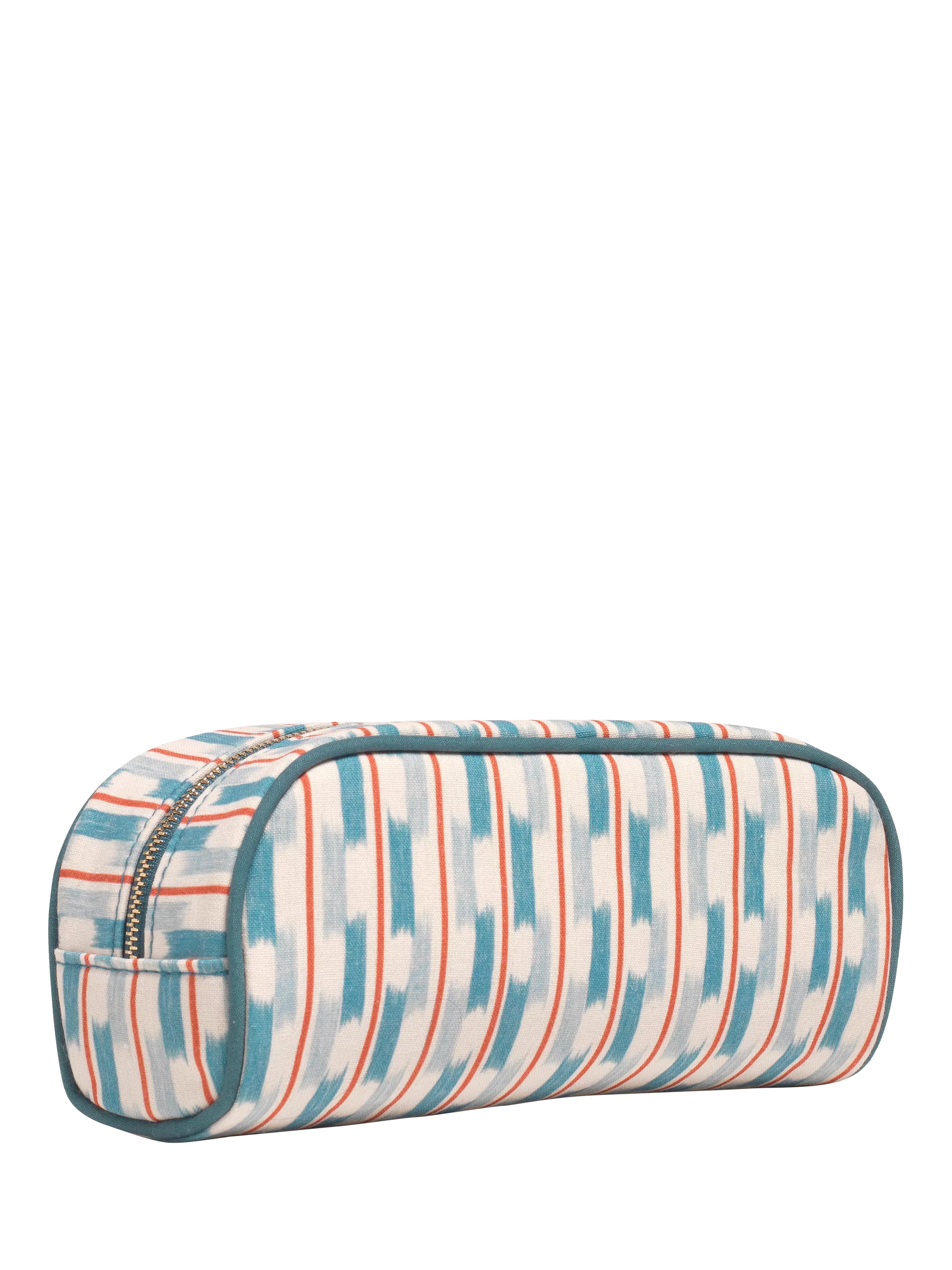Papier cross stitch pencil case blue (British brand)