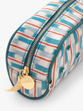 Papier cross stitch pencil case blue (British brand)