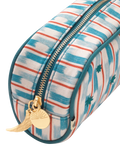 Papier cross stitch pencil case blue (British brand)