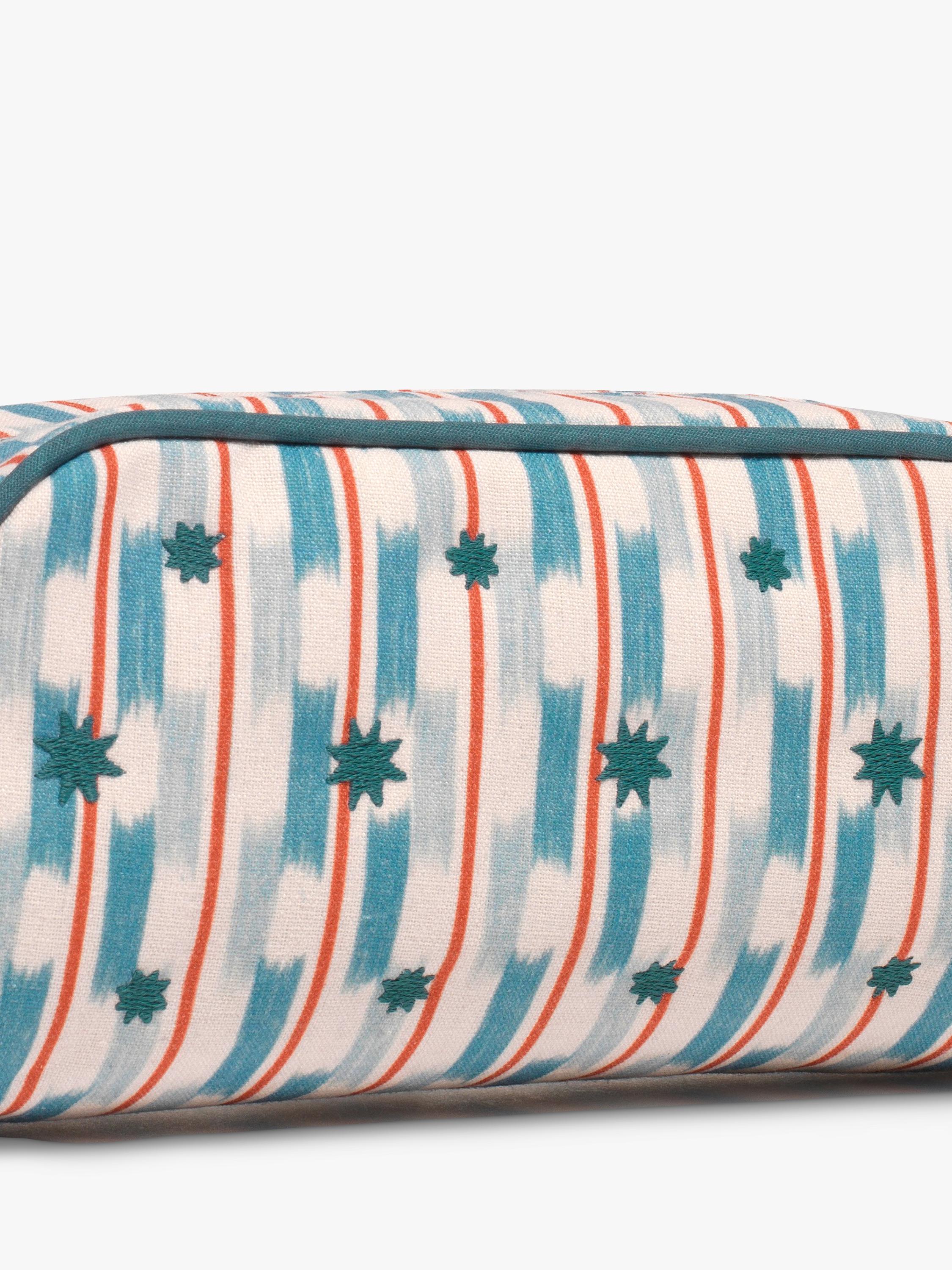 Papier cross stitch pencil case blue (British brand)