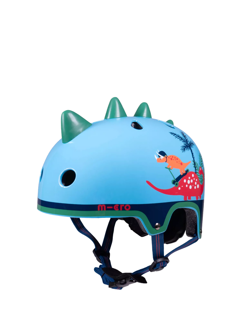 Micro Scooters kids dinosaur safety helmet, imported from the UK