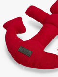 Barbour anchor squeaky dog toy red polyester, UK version