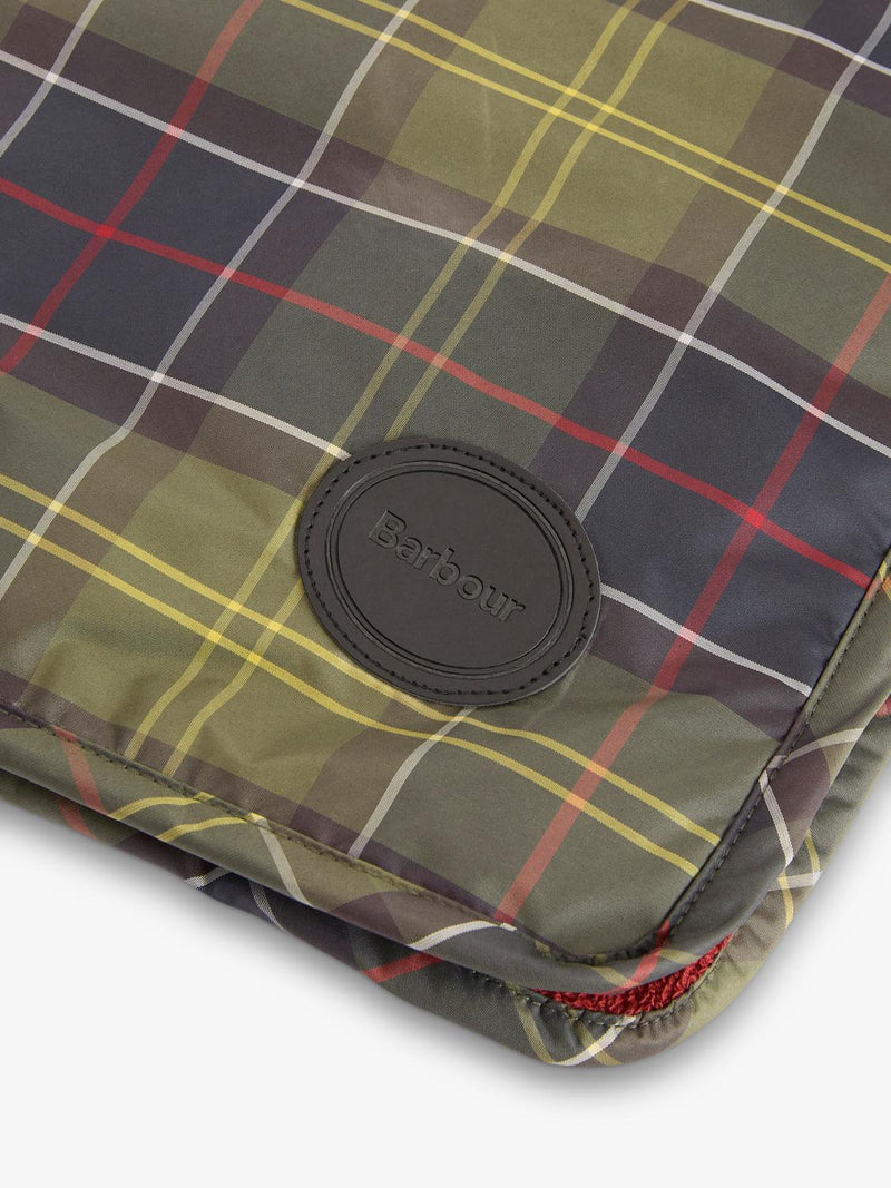 Barbour tartan dog towel blanket 100x120cm - British product