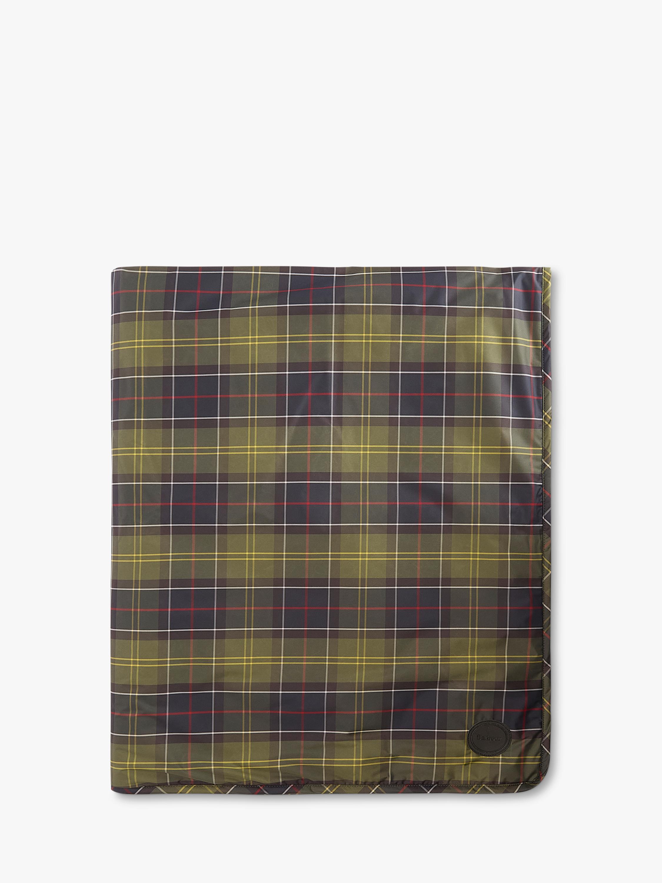 Barbour tartan dog towel blanket 100x120cm - British product