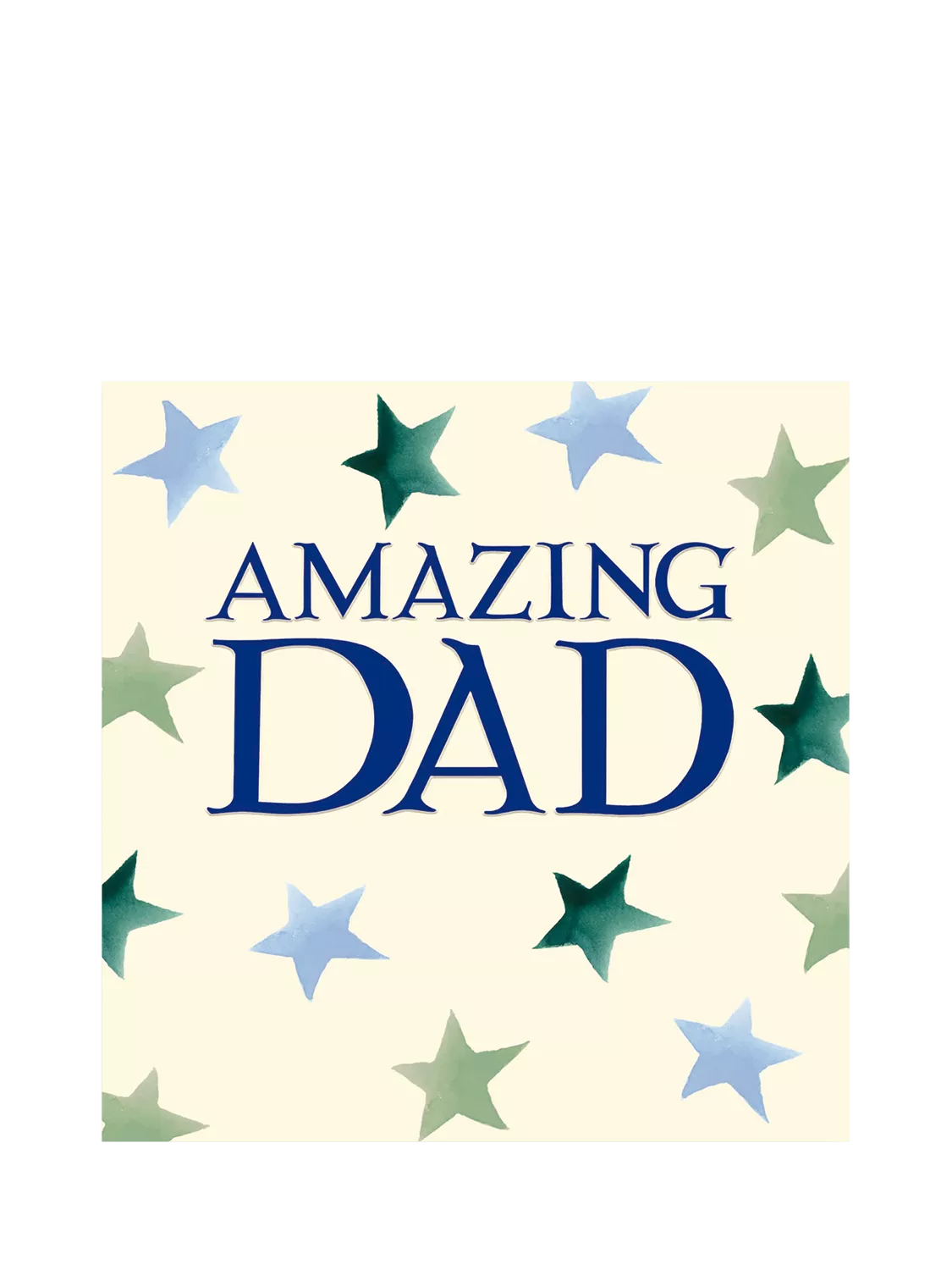 Emma Bridgewater Stars Amazing Dad birthday card (British brand)