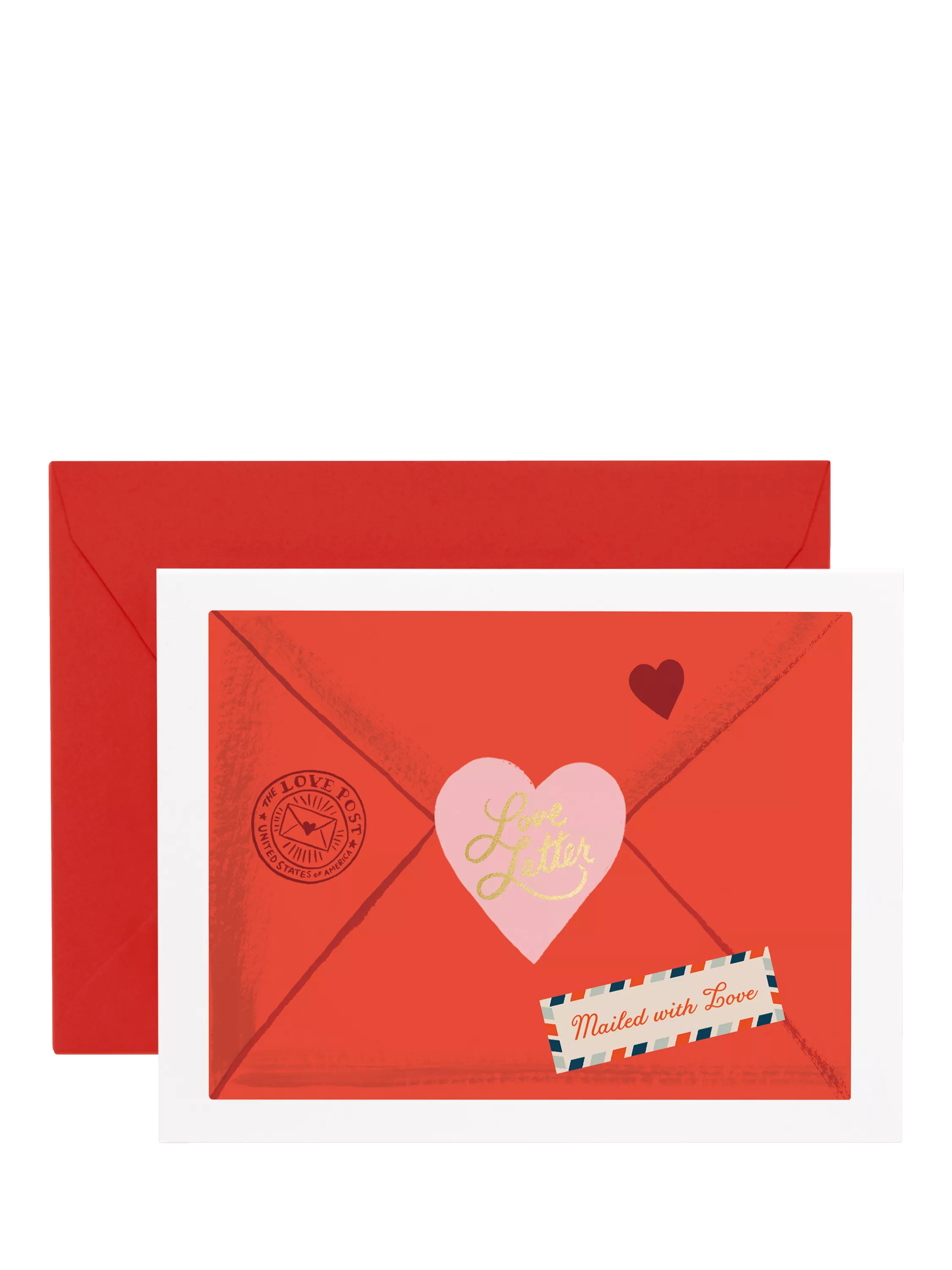 Rifle Paper Co. Love Letter anniversary card (British brand)