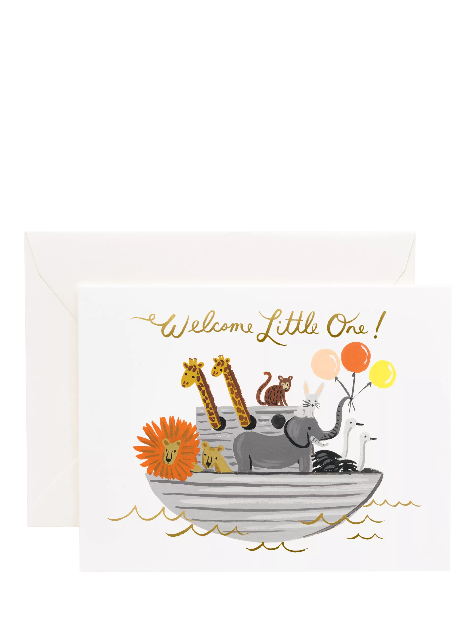 Rifle Paper Co. Noah's Ark greeting card (British brand)