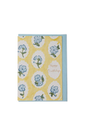 Paper Mirchi scallop tiles birthday card, imported from the UK
