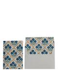 Paper Mirchi Trellis blank greeting card with envelope, imported from the UK