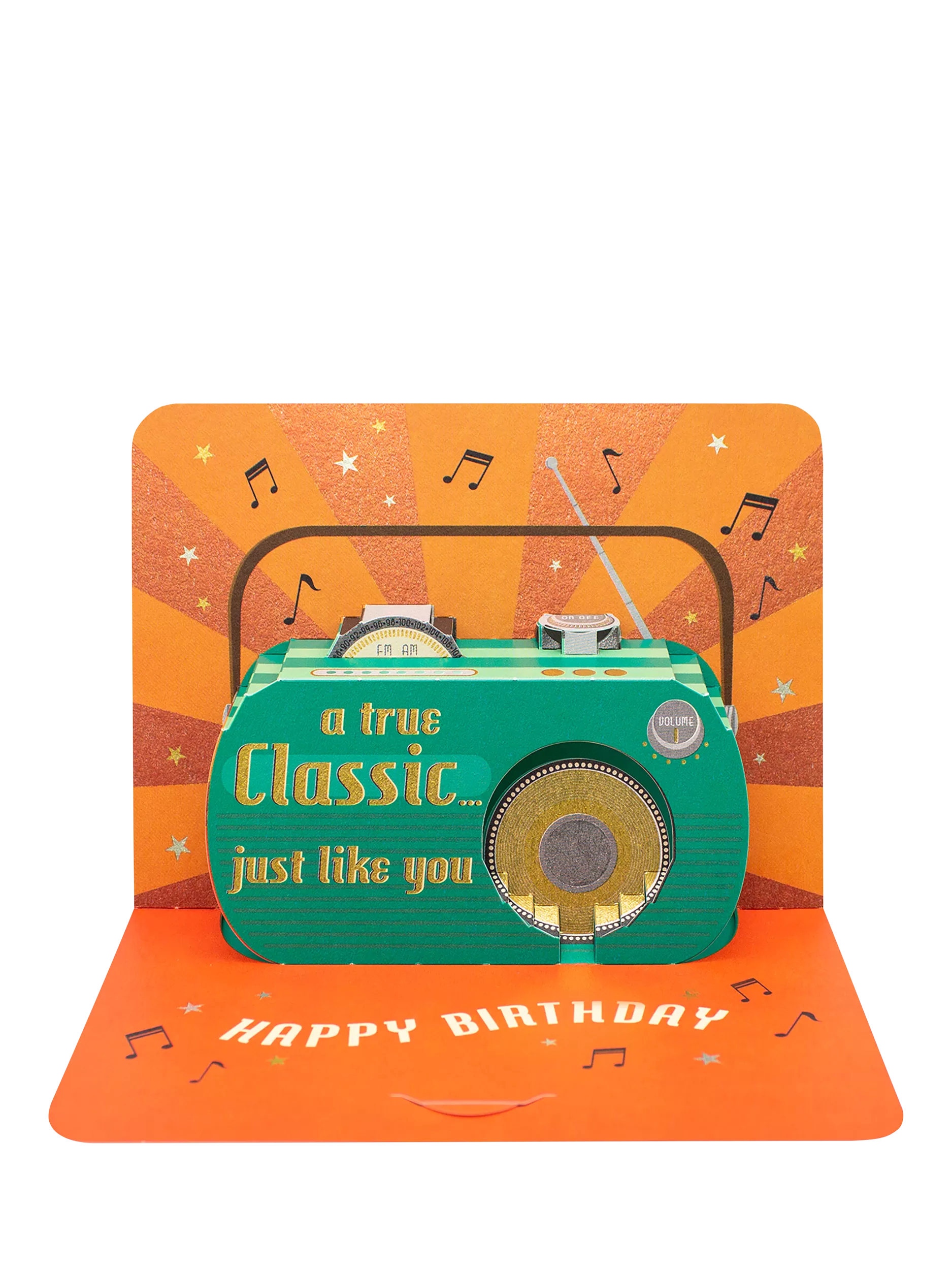 Art File pop up birthday card imported from the UK