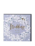 Belly Button Designs butterfly wreath wedding card, imported from the UK