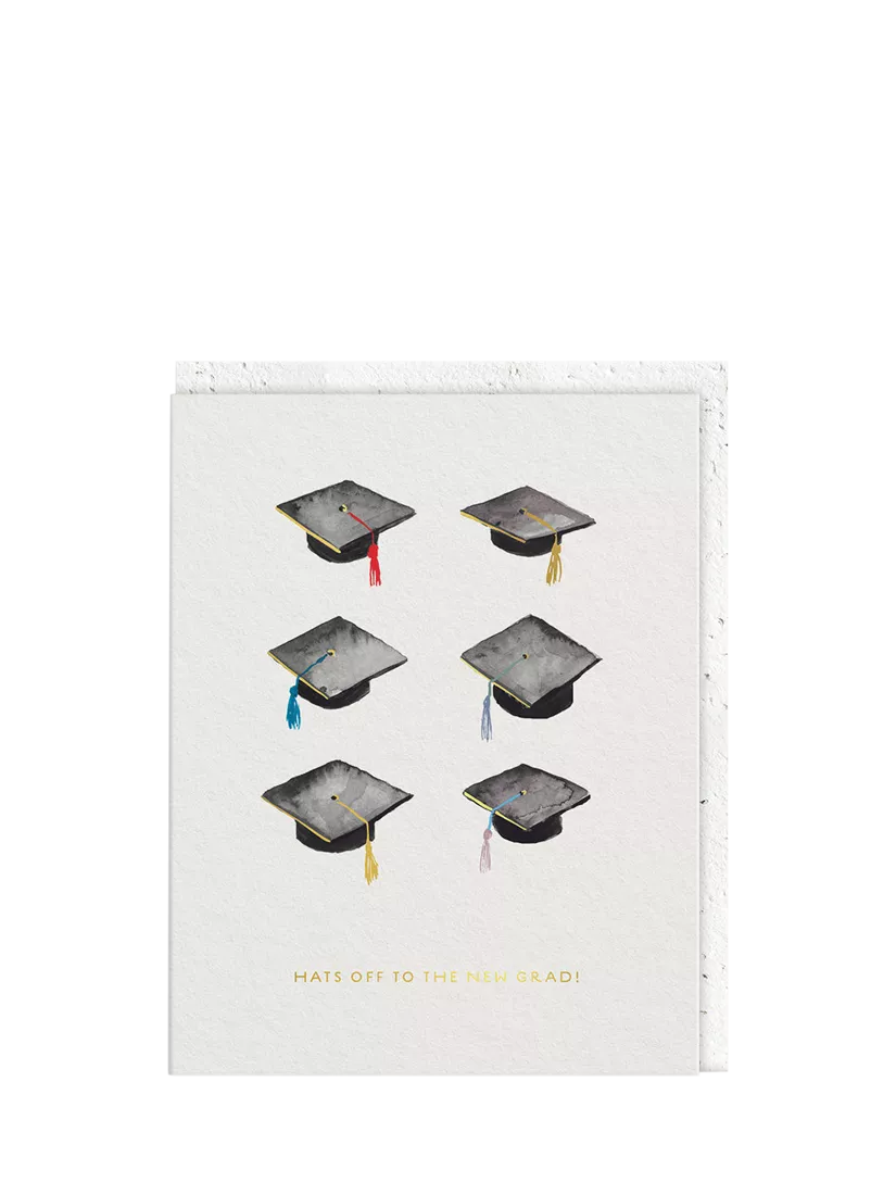 Ohh Deer New Grad blank inside greeting card, UK version