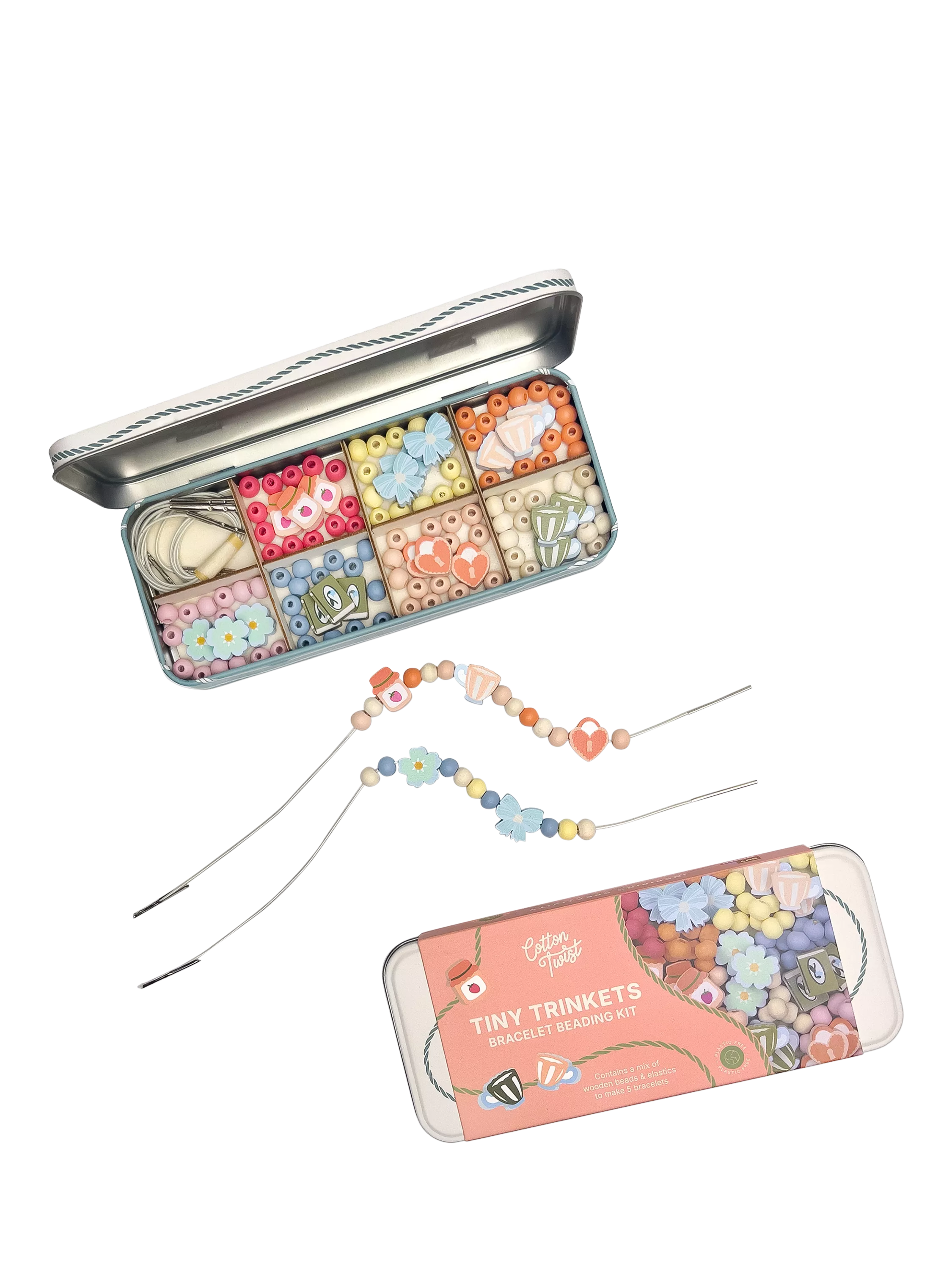 Cotton Twist Tiny Trinkets Beading Kit (British brand)