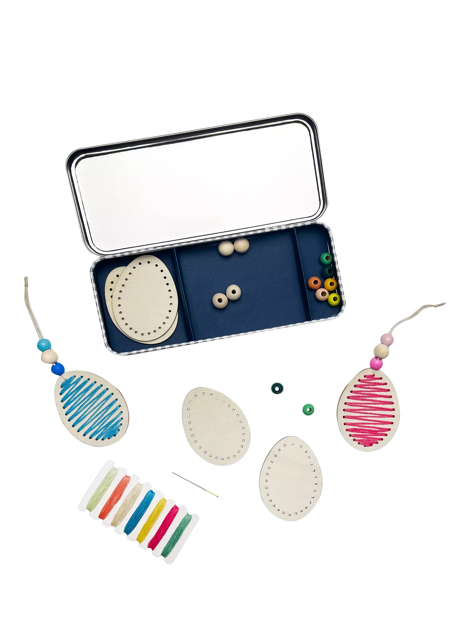 Cotton Twist Springtime Stitches egg decoration kit, UK version
