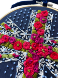 MakeBox & Co union flag embroidery kit - British product