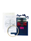 MakeBox & Co union flag embroidery kit - British product