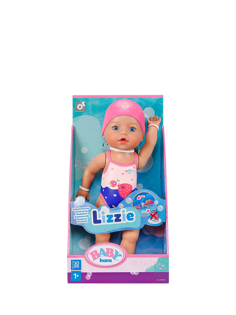Baby Born Swimming Lizzie Doll water toy (British brand)